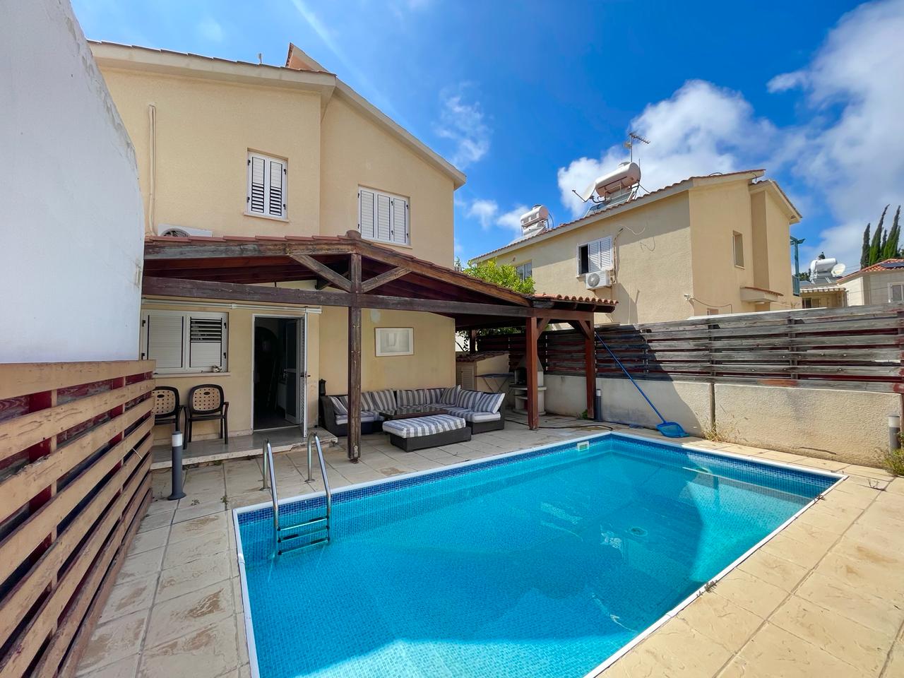 3-Bedroom Villa with a Private Pool and Covered Veranda