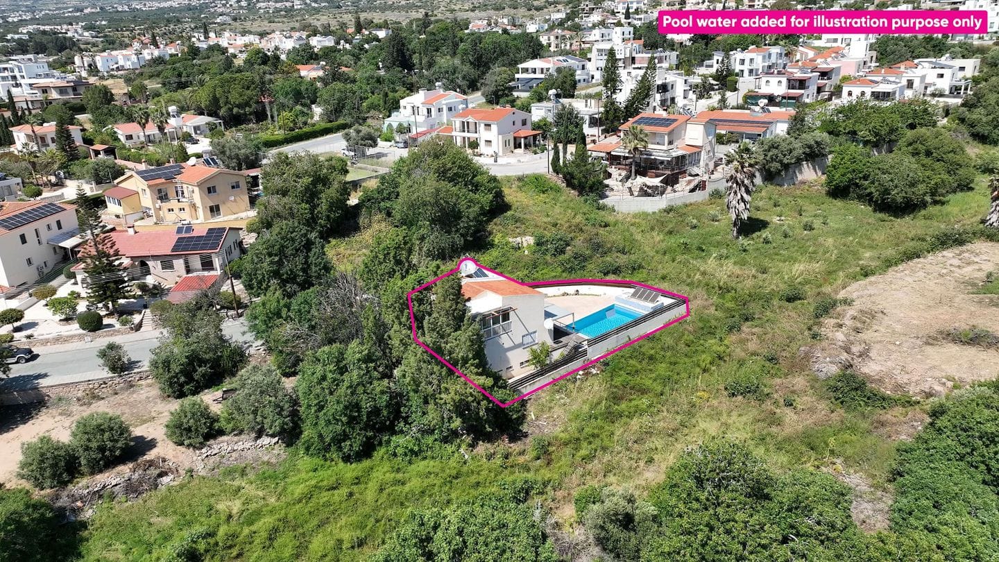 key-ready-villa-property-for-sale-paphos-cyprus19 Three-Bedroom Villa with a Private Pool and basement