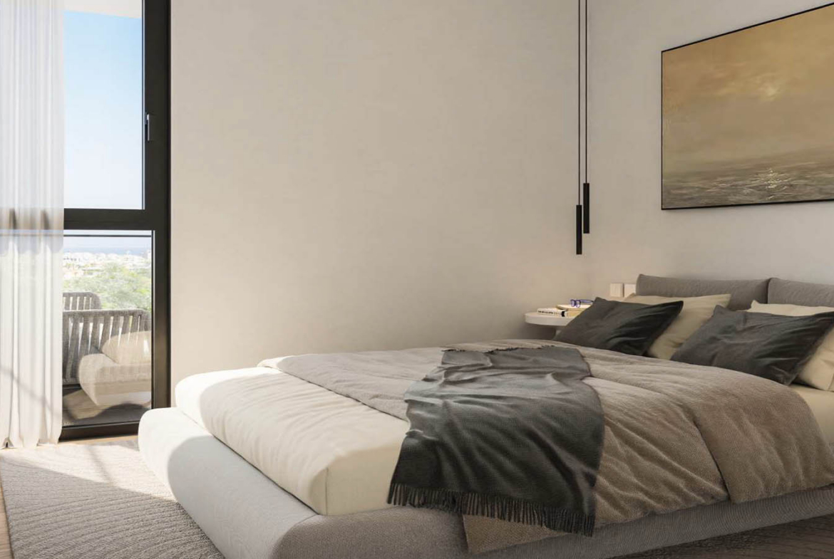 One-Bedroom Apartment with Sea View in an Elite Residential Complex