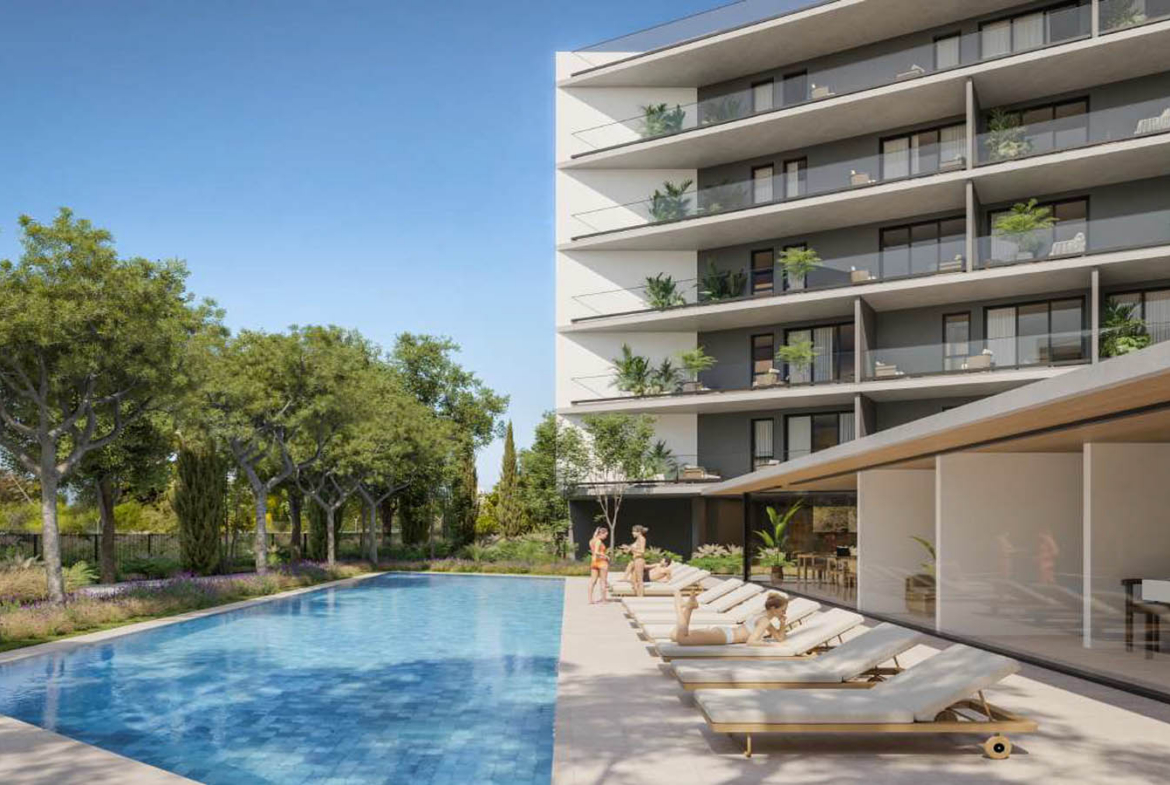One-Bedroom Apartment with Sea View in an Elite Residential Complex