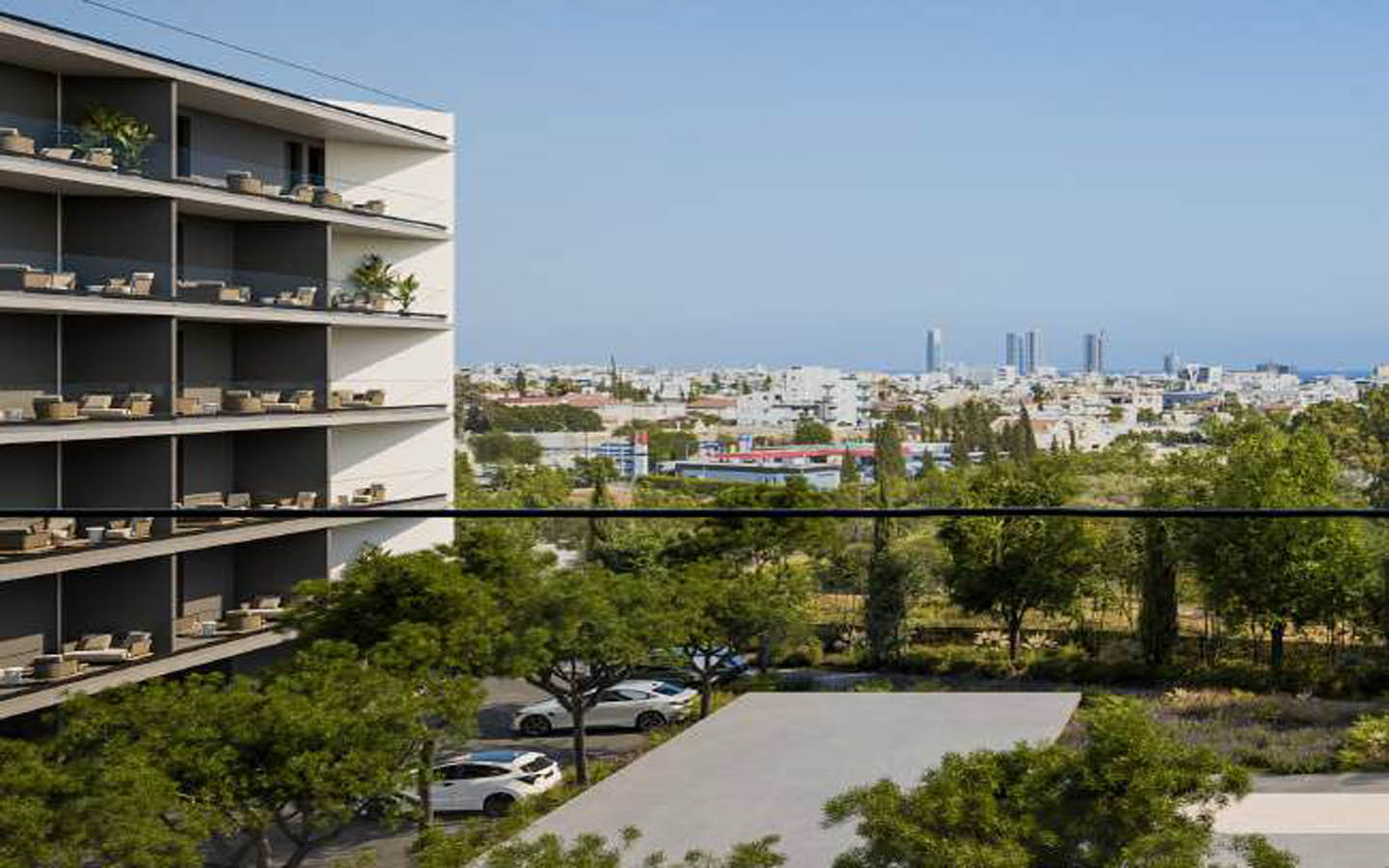 One-Bedroom Apartment with Sea View in an Elite Residential Complex