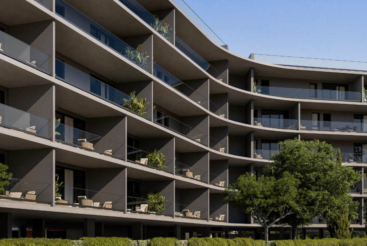 One-Bedroom Apartment with Sea View in an Elite Residential Complex