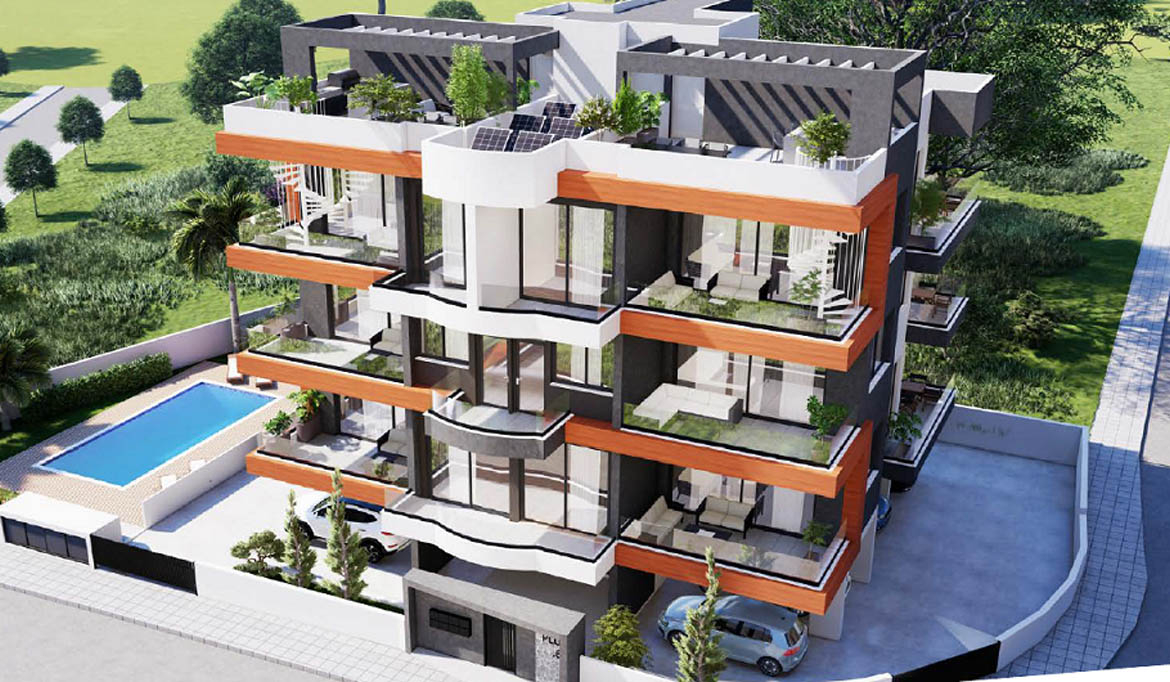 Superior quality 2-bedroom, sea view apartment