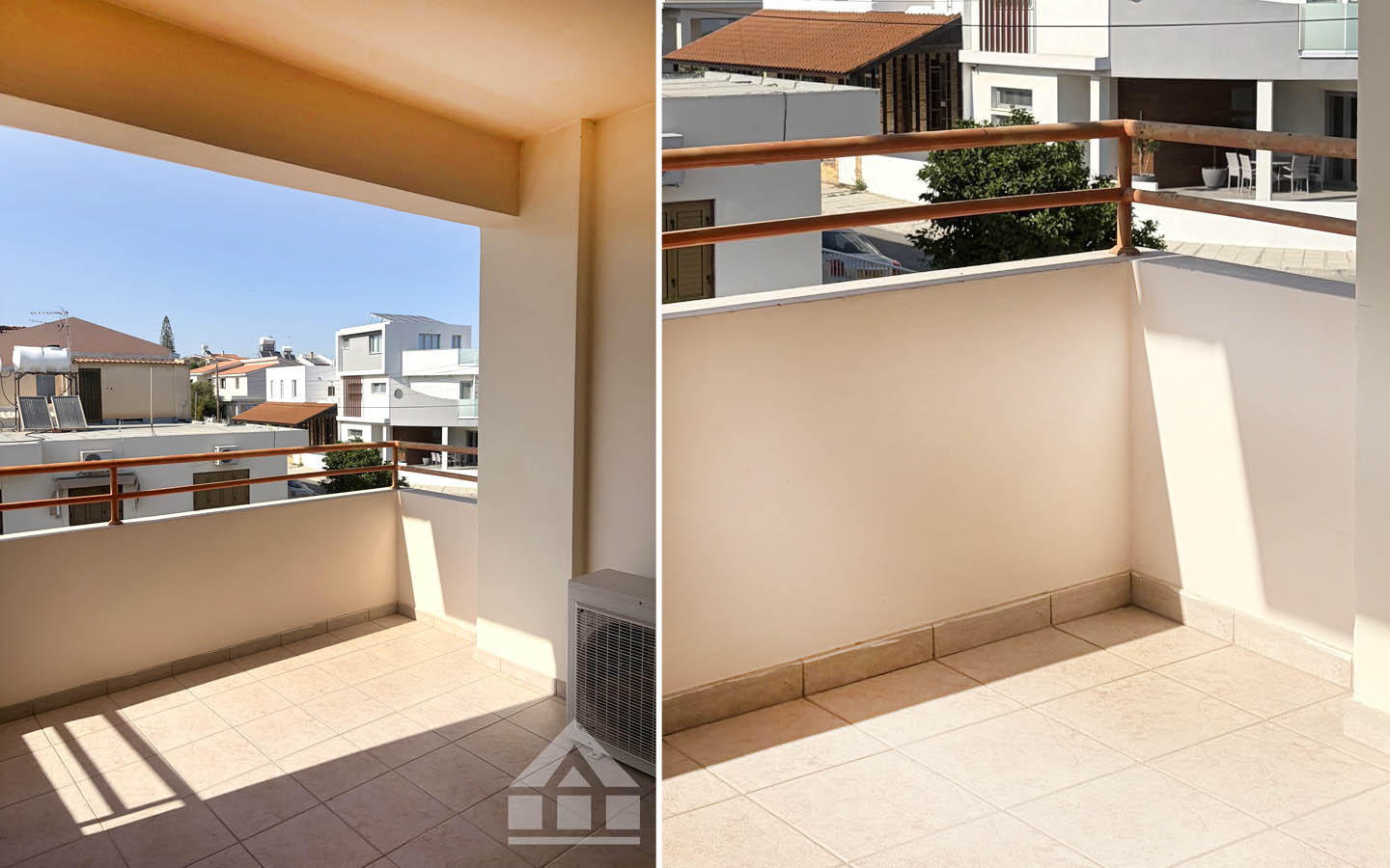 2-Bedroom Apartment with Two Balconies