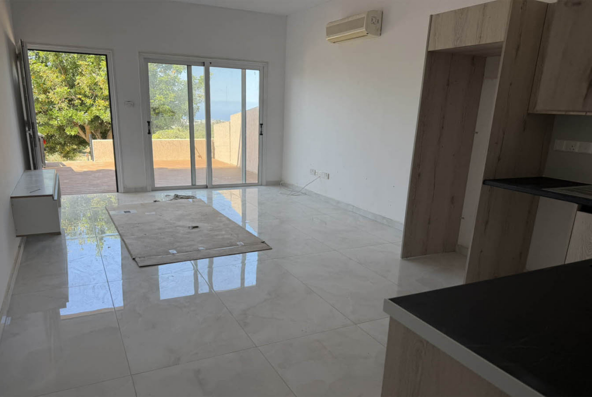 1-Bedroom Apartment with a Large Veranda and Beautiful Sea Views