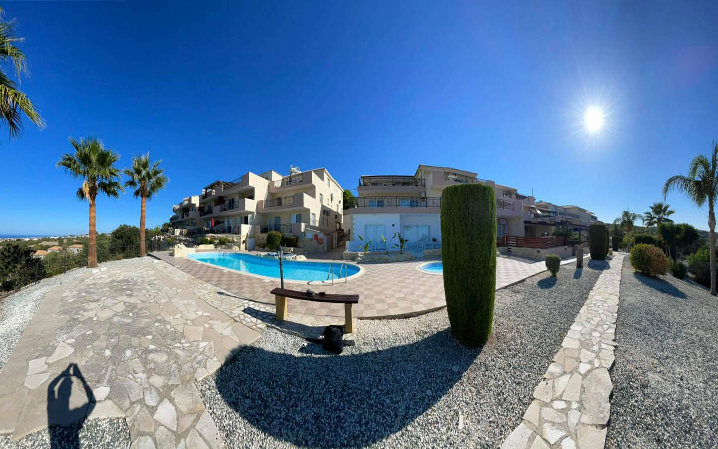 key-ready-ground-floor-apartment-for-sale-paphos-cyprus3 1-Bedroom Apartment with a Large Veranda and Beautiful Sea Views