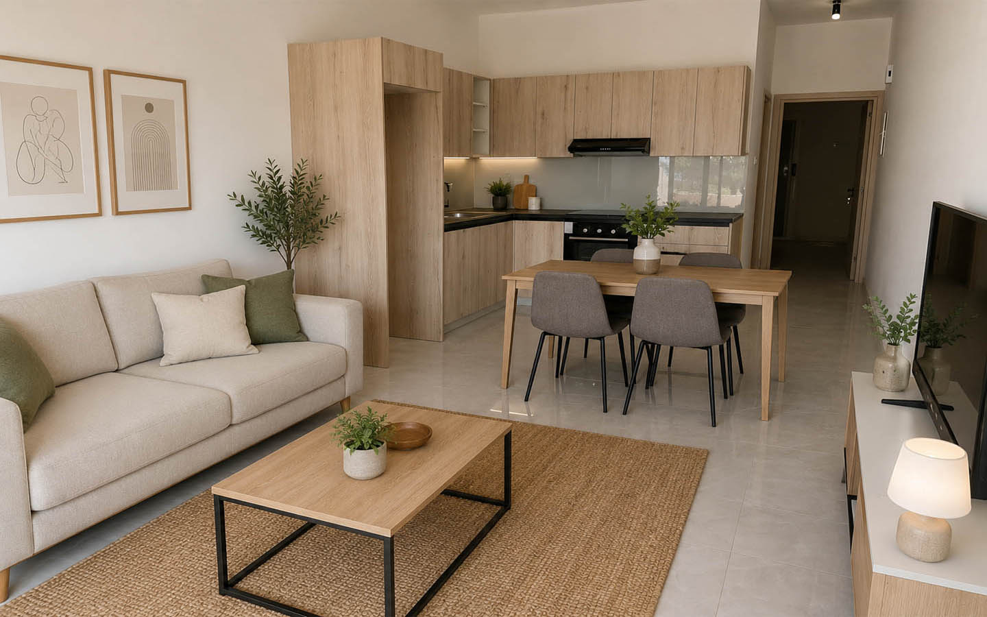 key-ready-ground-floor-apartment-for-sale-paphos-cyprus8_1 1-Bedroom Apartment with a Large Veranda and Beautiful Sea Views