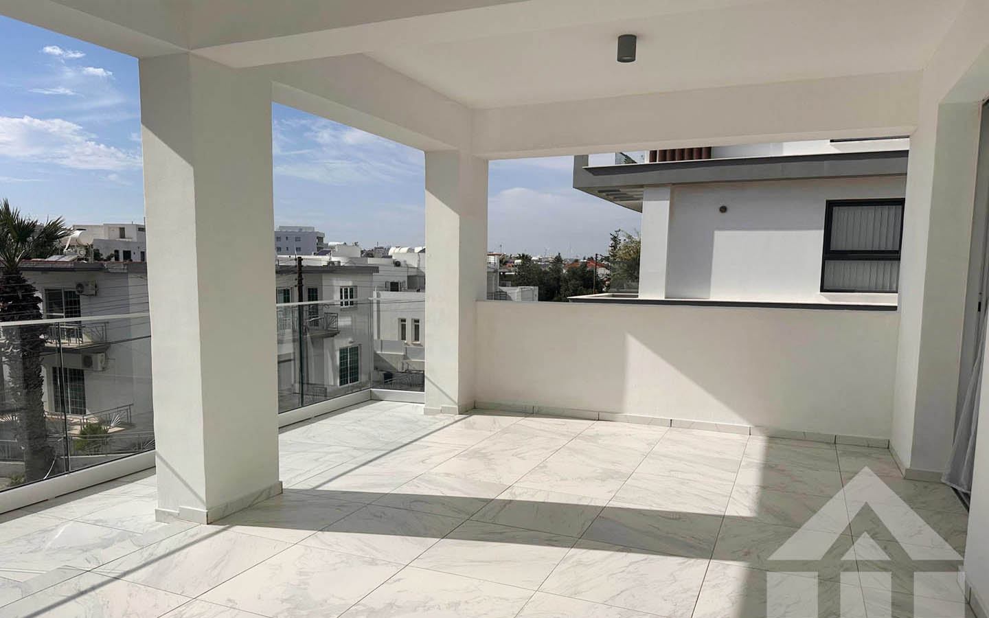 2-Bedroom Apartment with a Large Covered Veranda