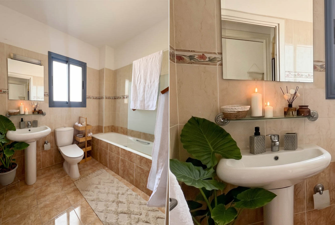 Spacious 1-Bedroom Penthouse with a Cozy Interior