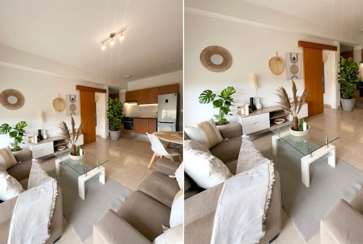 Spacious 1-Bedroom Penthouse with a Cozy Interior