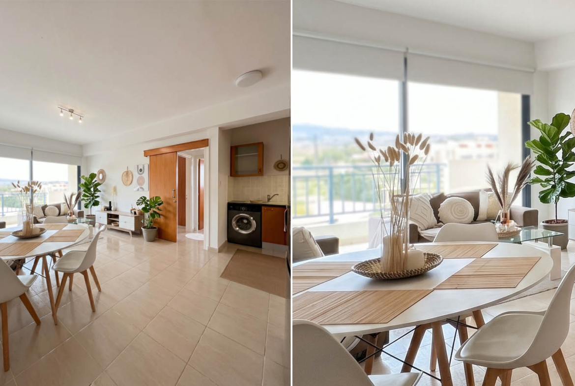 Spacious 1-Bedroom Penthouse with a Cozy Interior