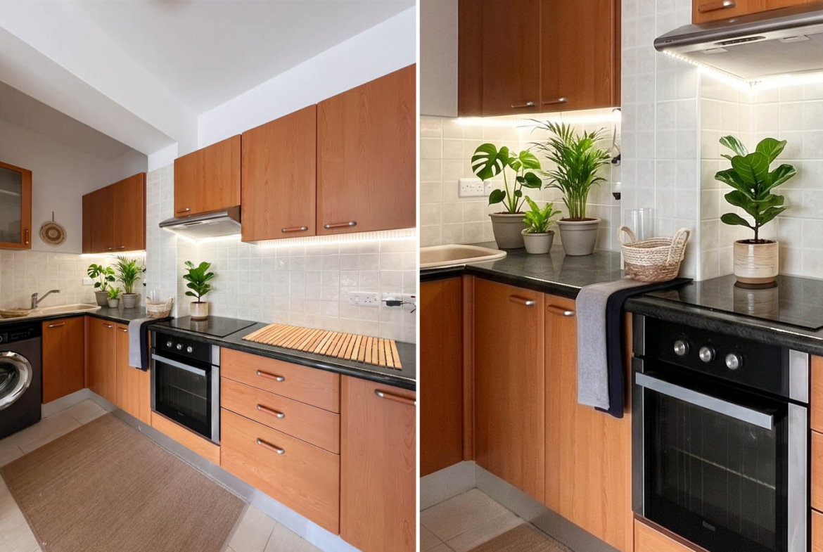 Spacious 1-Bedroom Penthouse with a Cozy Interior