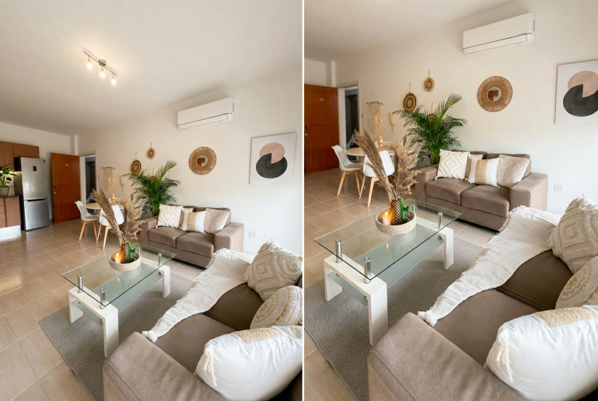 Spacious 1-Bedroom Penthouse with a Cozy Interior