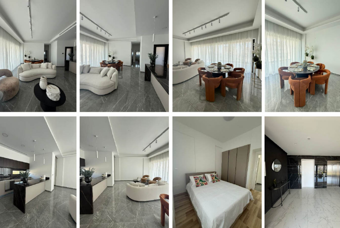 Spacious 3-bedroom apartment with roof terrace in Limassol