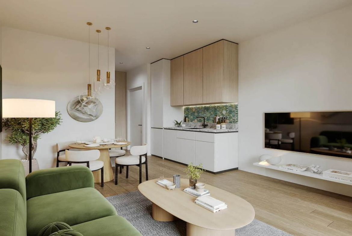 One-Bedroom Apartment Where the New Energy of the City Is Taking Shape
