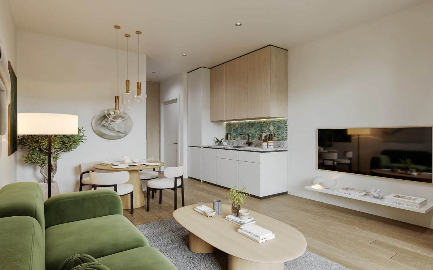 One-Bedroom Apartment Where the New Energy of the City Is Taking Shape