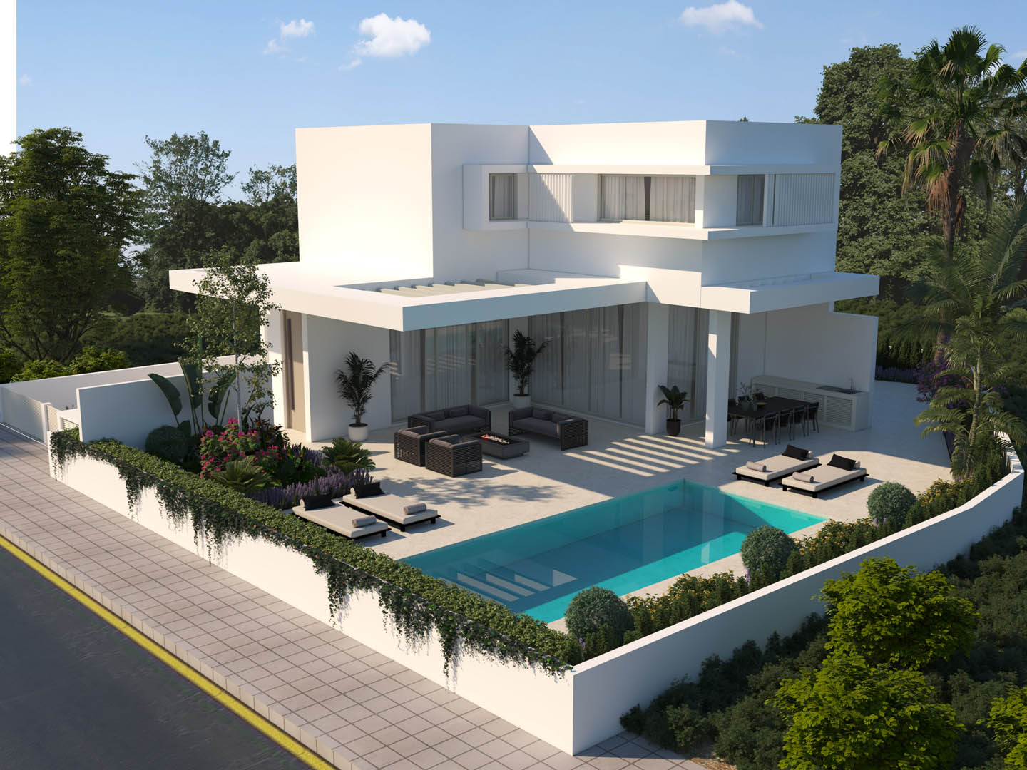 new-luxury-villa-for-sale-limassol-cyprus 3-Bedroom Villa with a refined environment for life