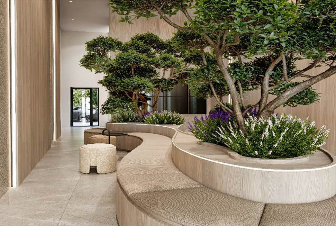 Two-Bedroom Apartments in a Prestigious Residence by the Sea