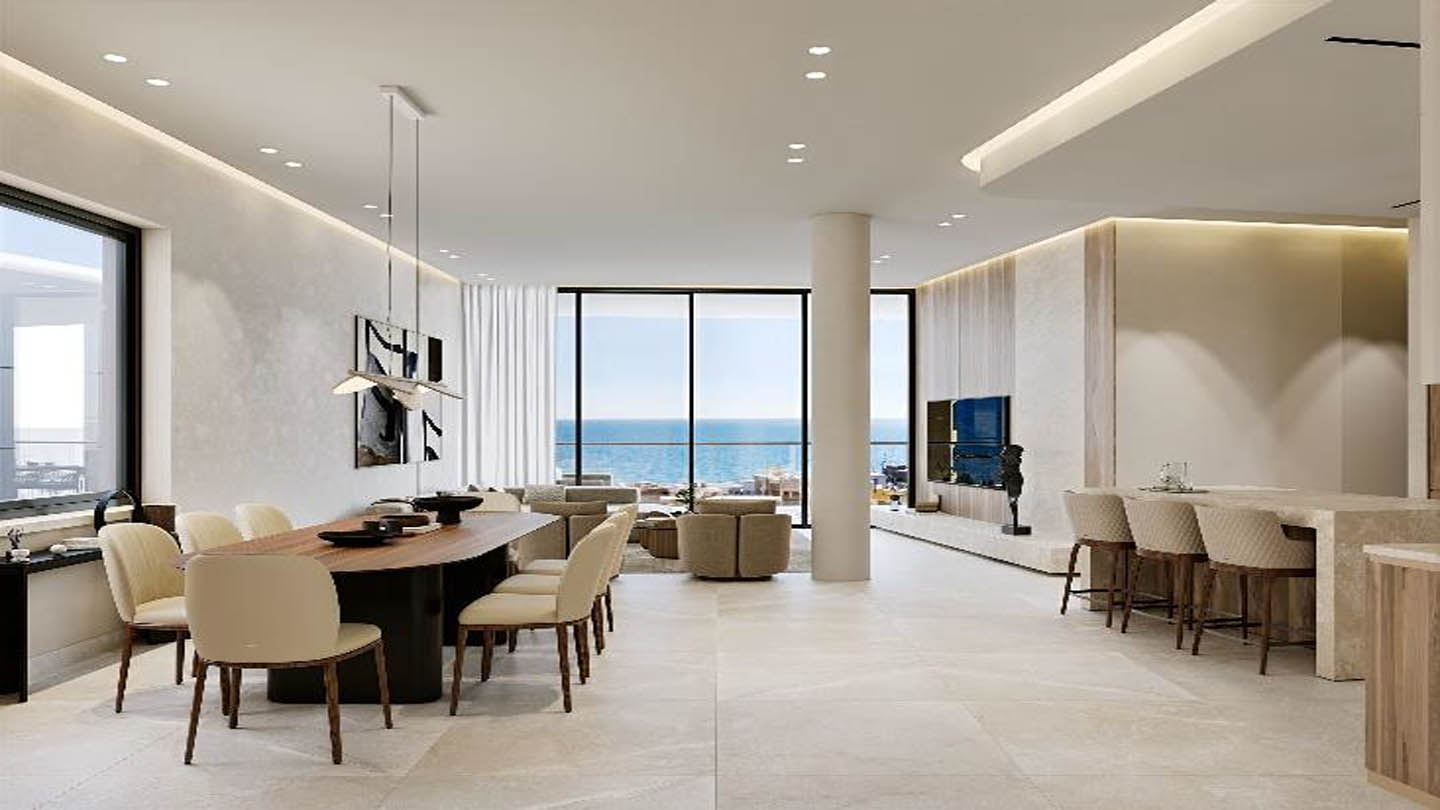 Two-Bedroom Apartments in a Prestigious Residence by the Sea