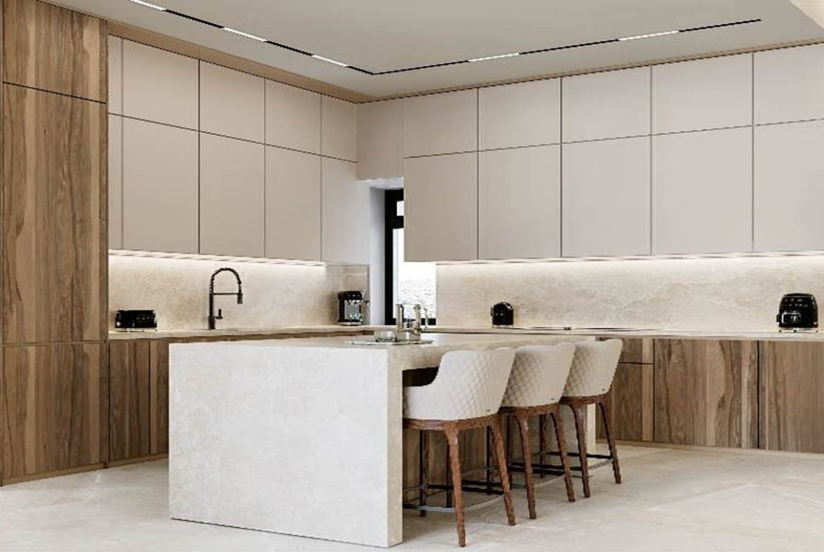 Two-Bedroom Apartments in a Prestigious Residence by the Sea