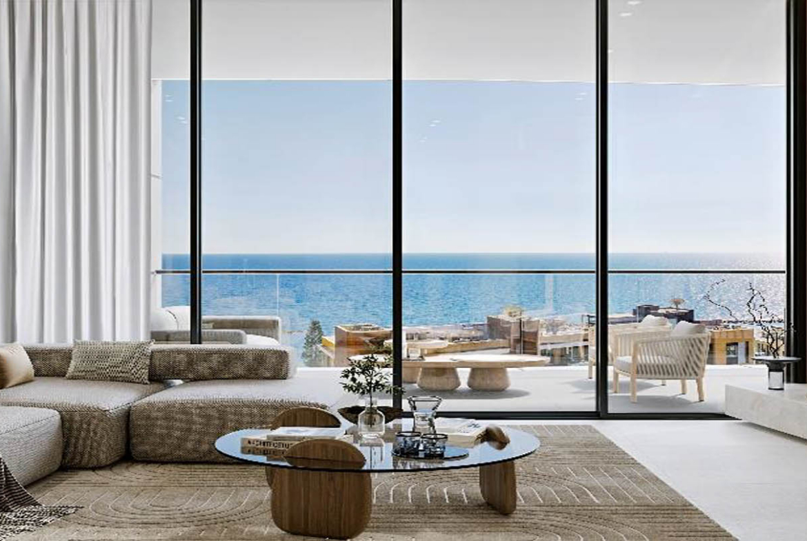 Two-Bedroom Apartments in a Prestigious Residence by the Sea