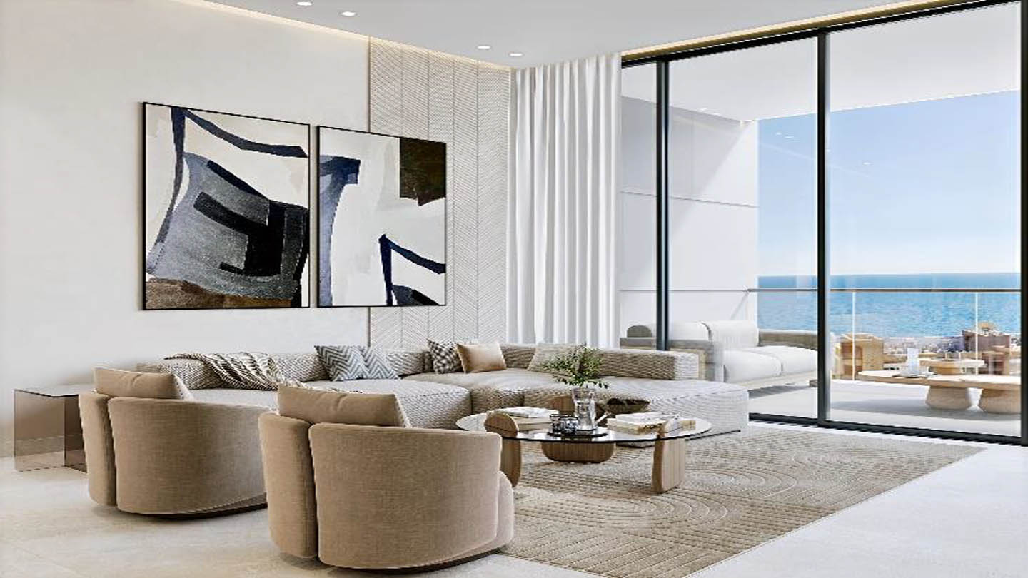 Two-Bedroom Apartments in a Prestigious Residence by the Sea