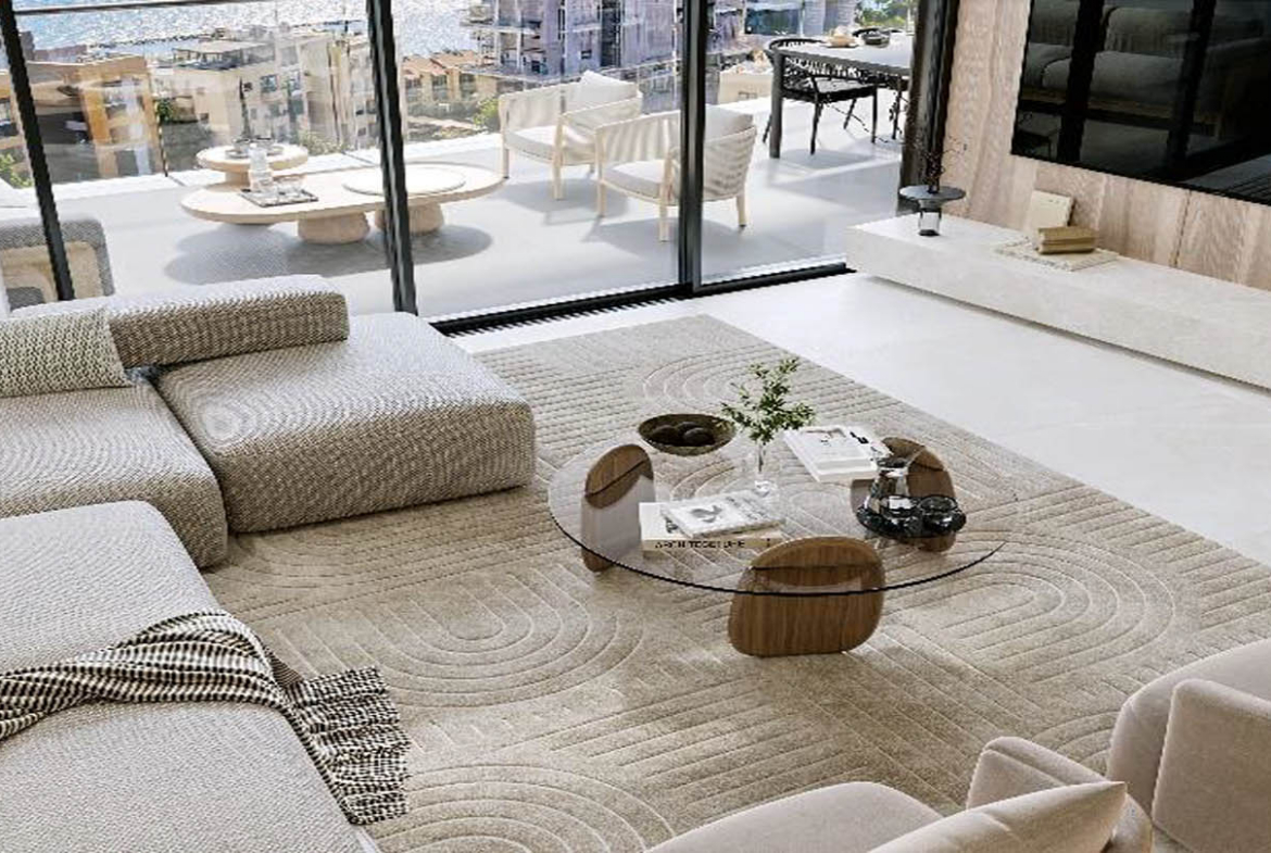 Two-Bedroom Apartments in a Prestigious Residence by the Sea