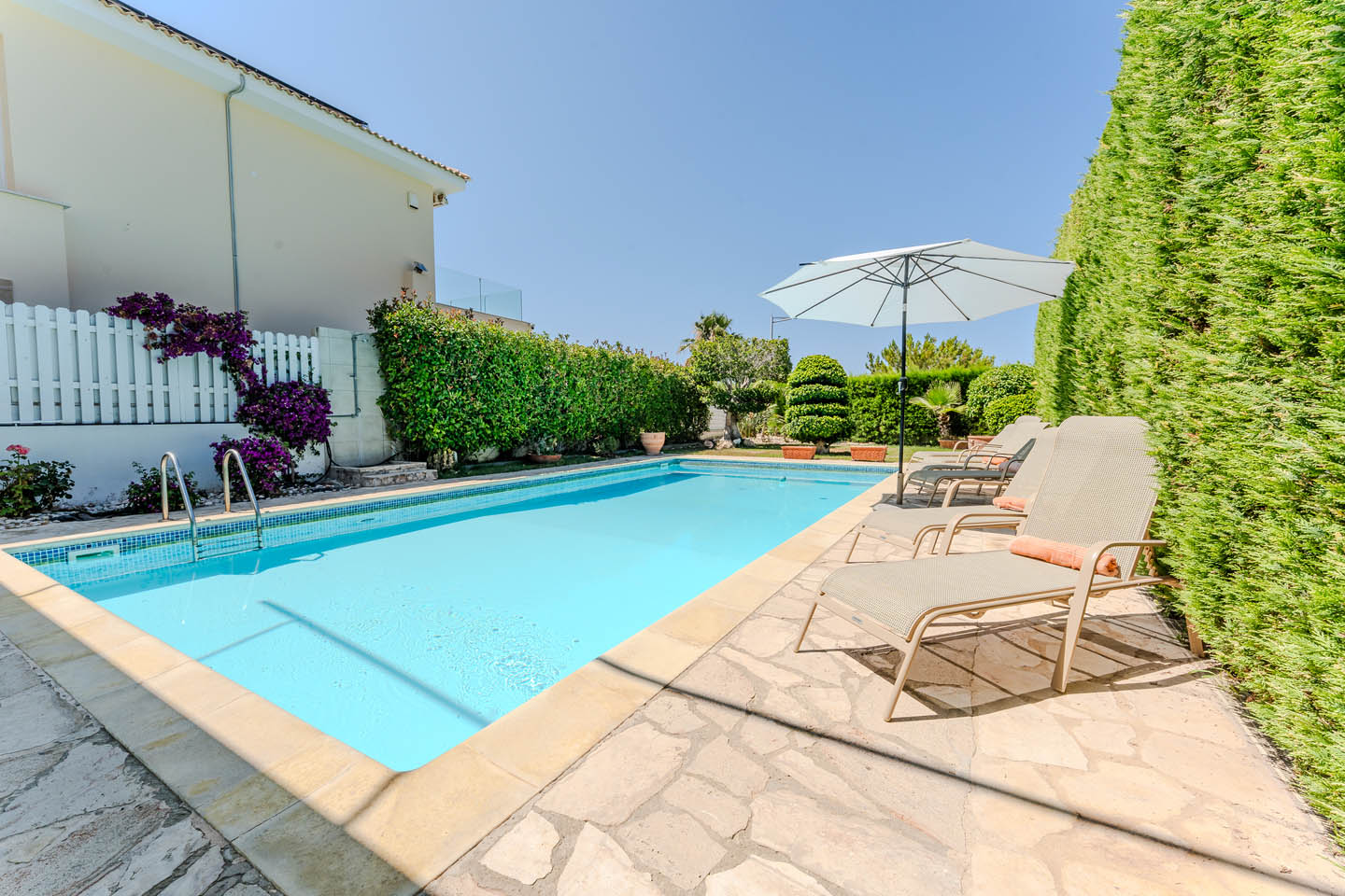 3-Bedroom Beachfront Villa with Swimming Pool