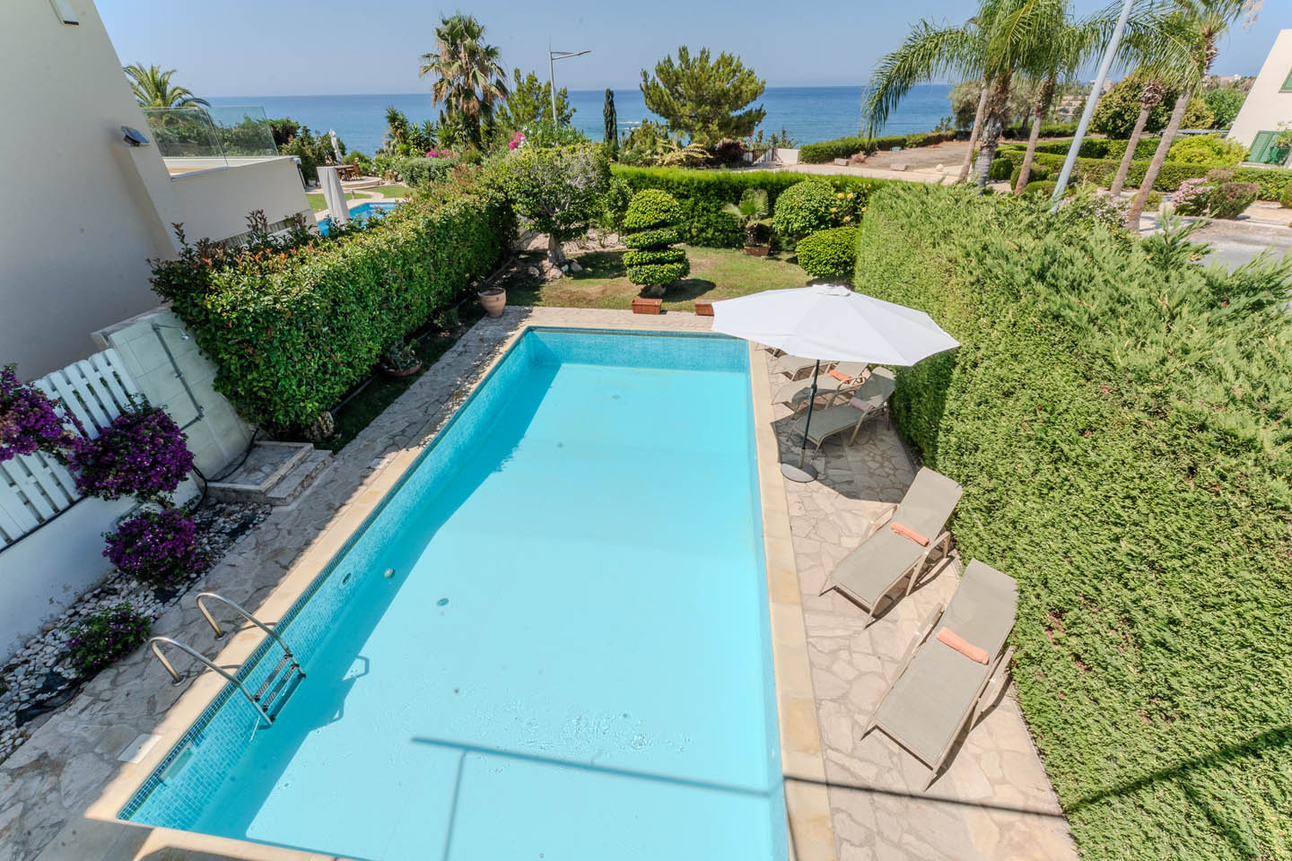3-Bedroom Beachfront Villa with Swimming Pool
