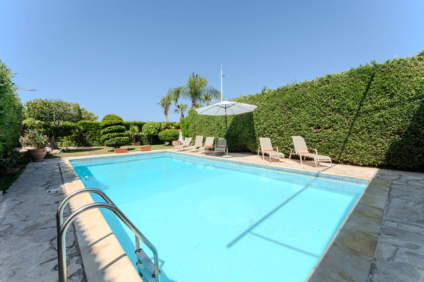3-Bedroom Beachfront Villa with Swimming Pool