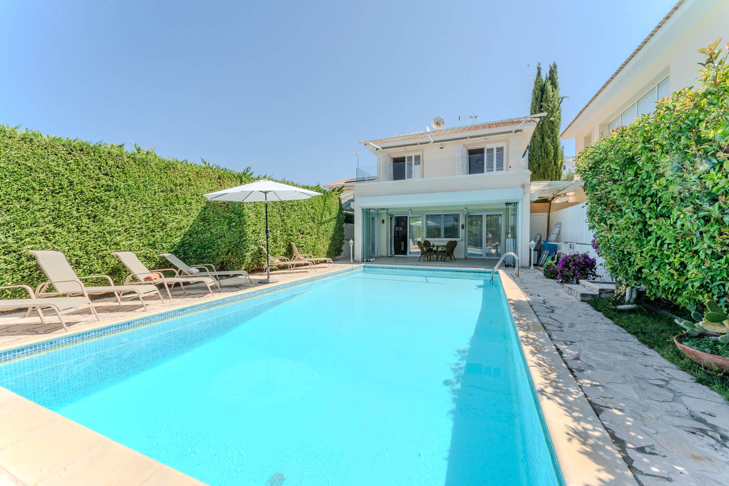 3-Bedroom Beachfront Villa with Swimming Pool