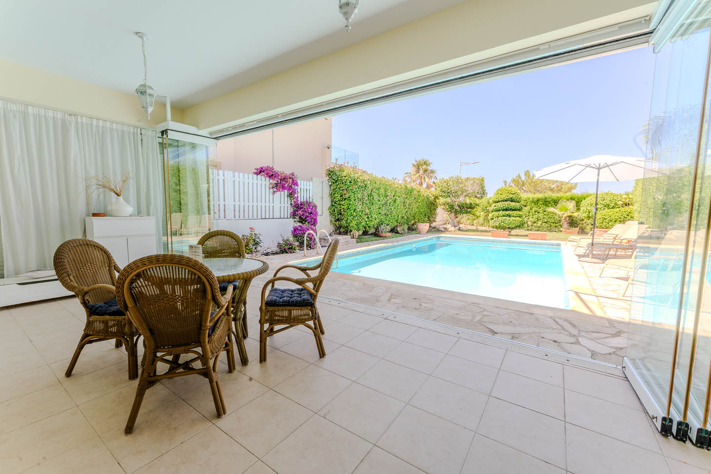 3-Bedroom Beachfront Villa with Swimming Pool