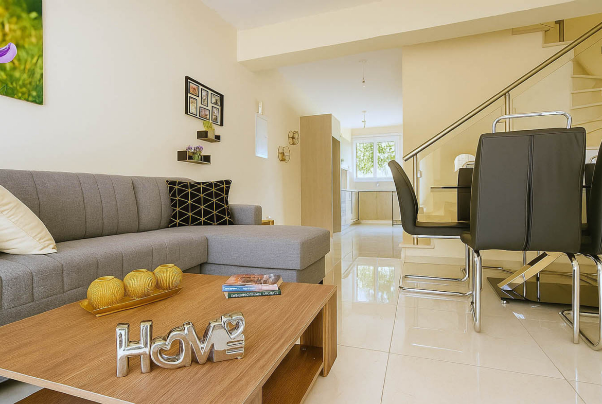 A 3-bedroom villa, radiating an atmosphere of lightness and harmony
