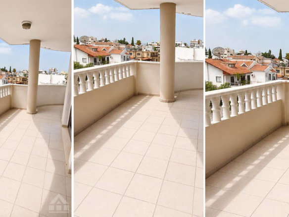 2-Bedroom Apartment with a Spacious Corner Balcony