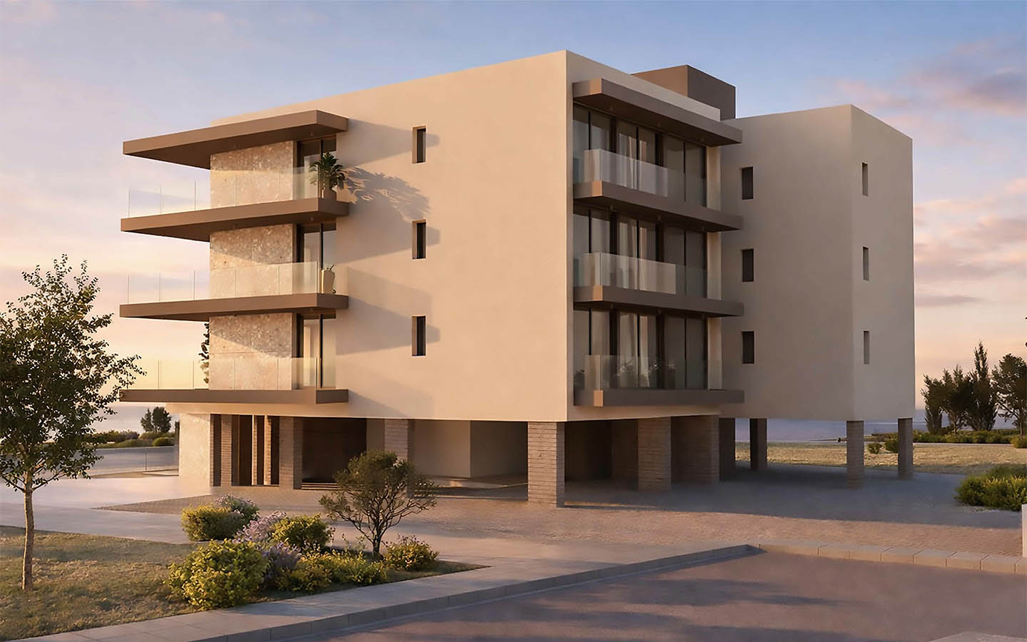 Apartments in a New Luxury Residential Project 400 to the beach