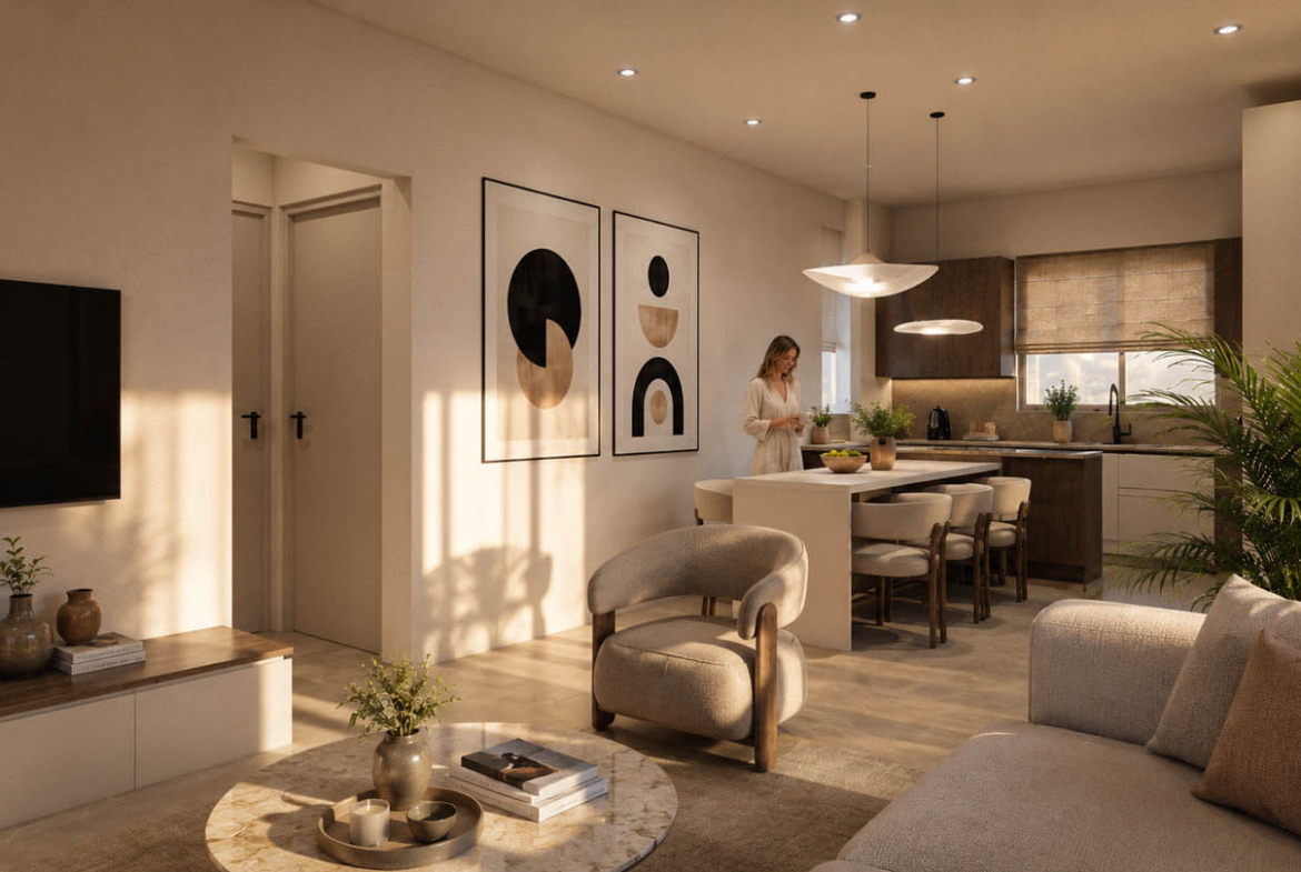 Luxury Two-Bedroom Apartment with Strong Rental Potential
