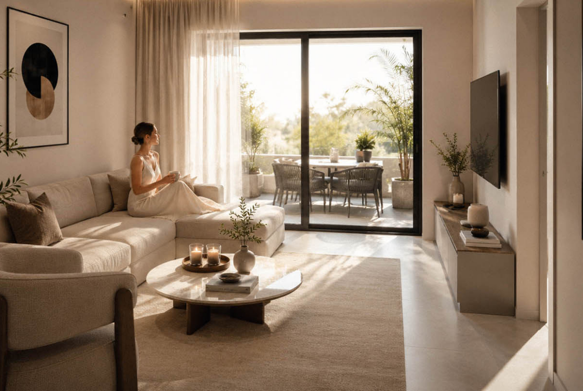 Luxury Two-Bedroom Apartment with Strong Rental Potential