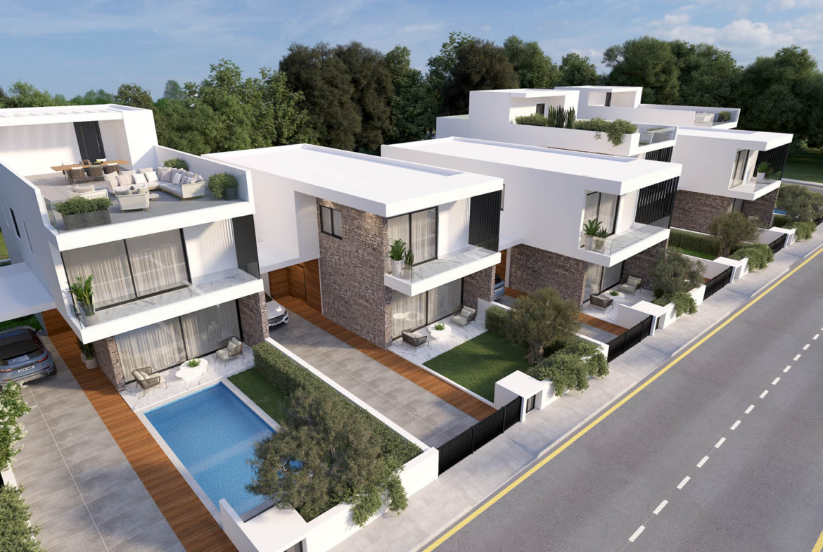 Luxury 3-Bedroom Villa with a Private Leisure Area and the Option of a Roof Garden