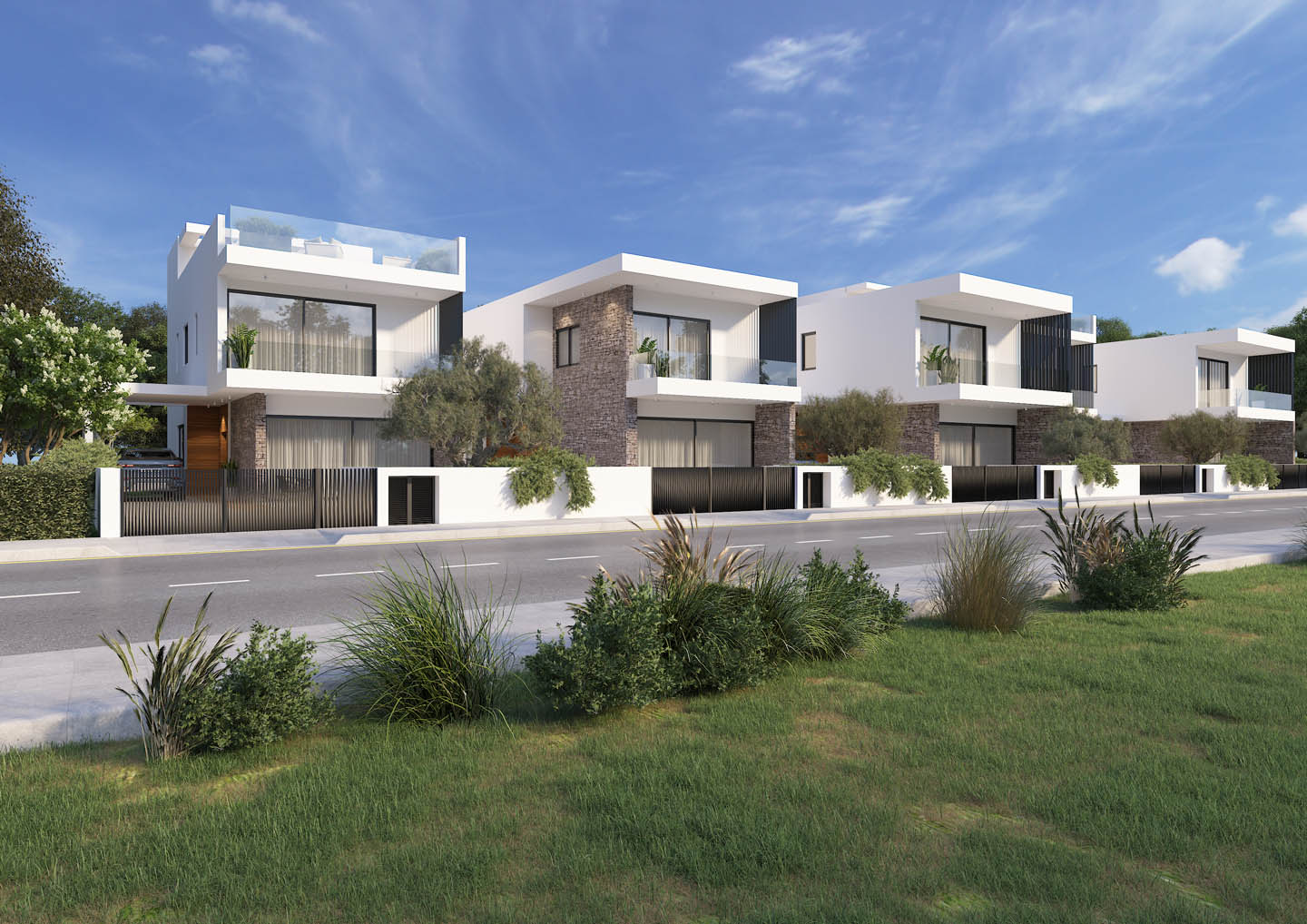 Luxury 3-Bedroom Villa with a Private Leisure Area and the Option of a Roof Garden