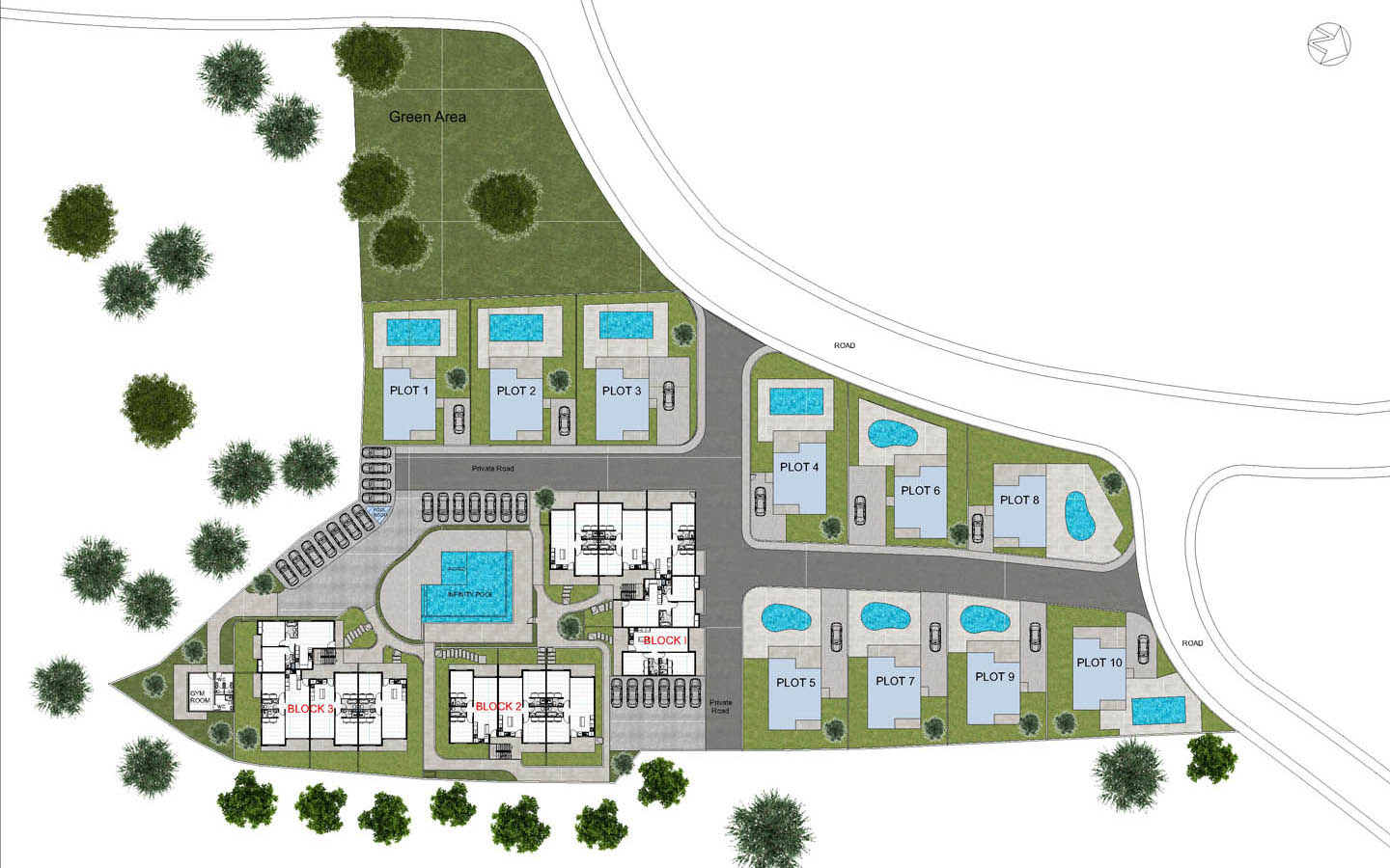 2-Bedroom Sea view apartment close to beach