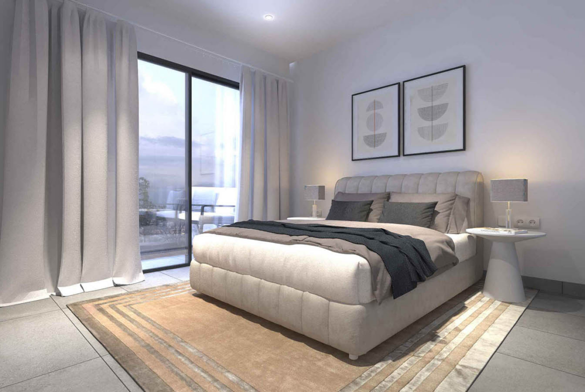 2-Bedroom Sea view apartment close to beach