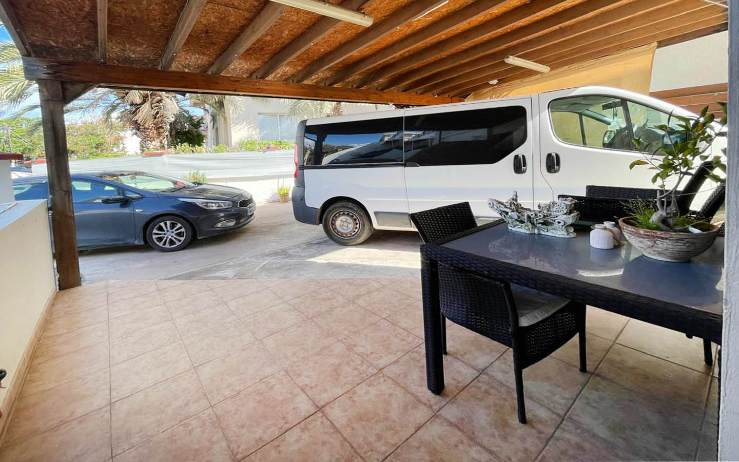 3-Bedroom Townhouse with a Private Veranda and Covered Parking