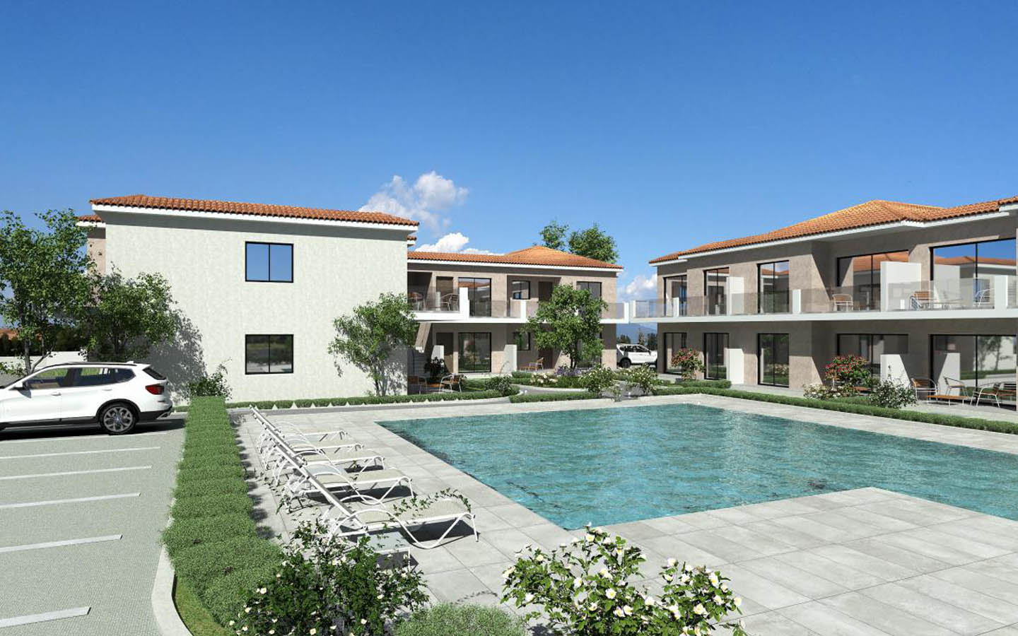 2-Bedroom Sea view apartment close to beach