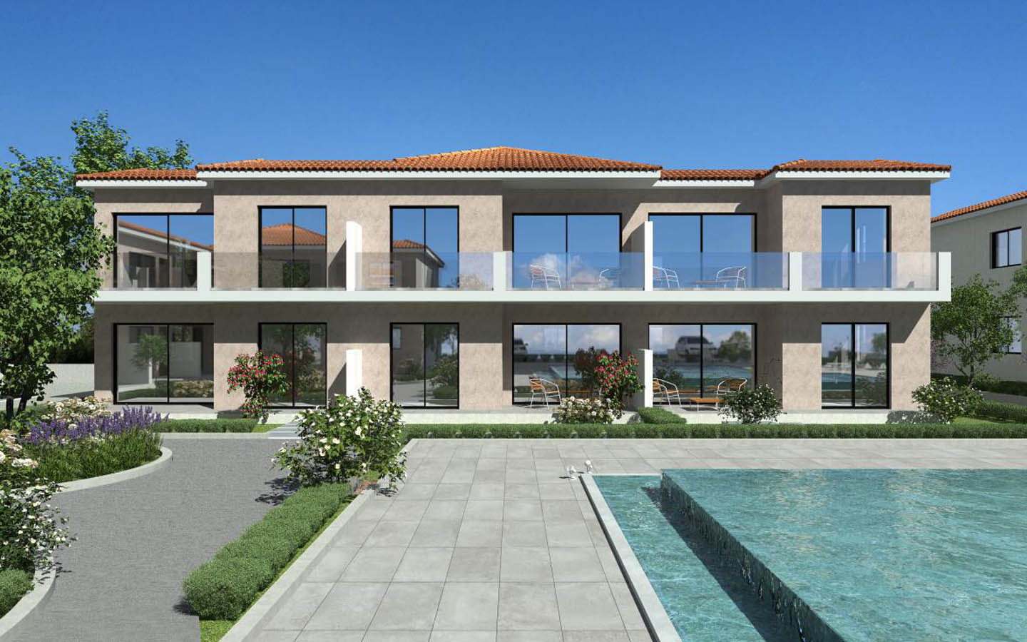 2-Bedroom Sea view apartment close to beach