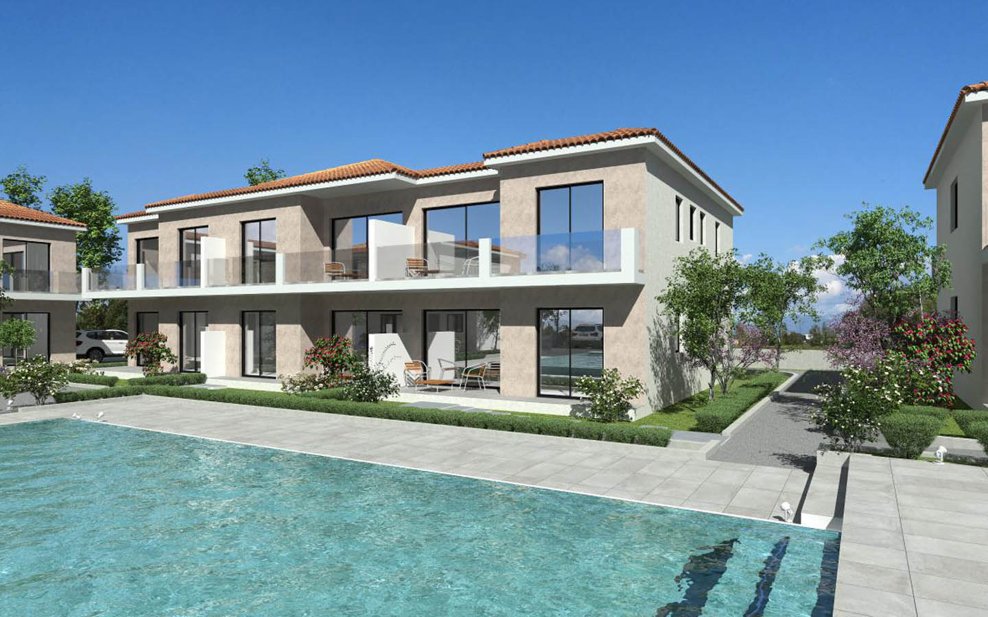 2-Bedroom Sea view apartment close to beach