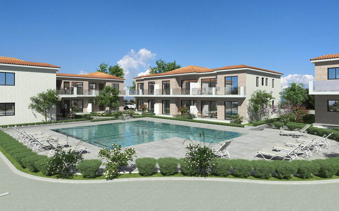 2-Bedroom Sea view apartment close to beach