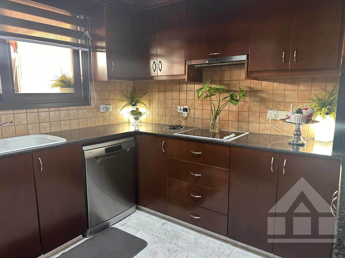 new-house-for-sale-larnaca-cyprus1 3-Bedroom House with a Cozy Internal Courtyard and Covered Veranda