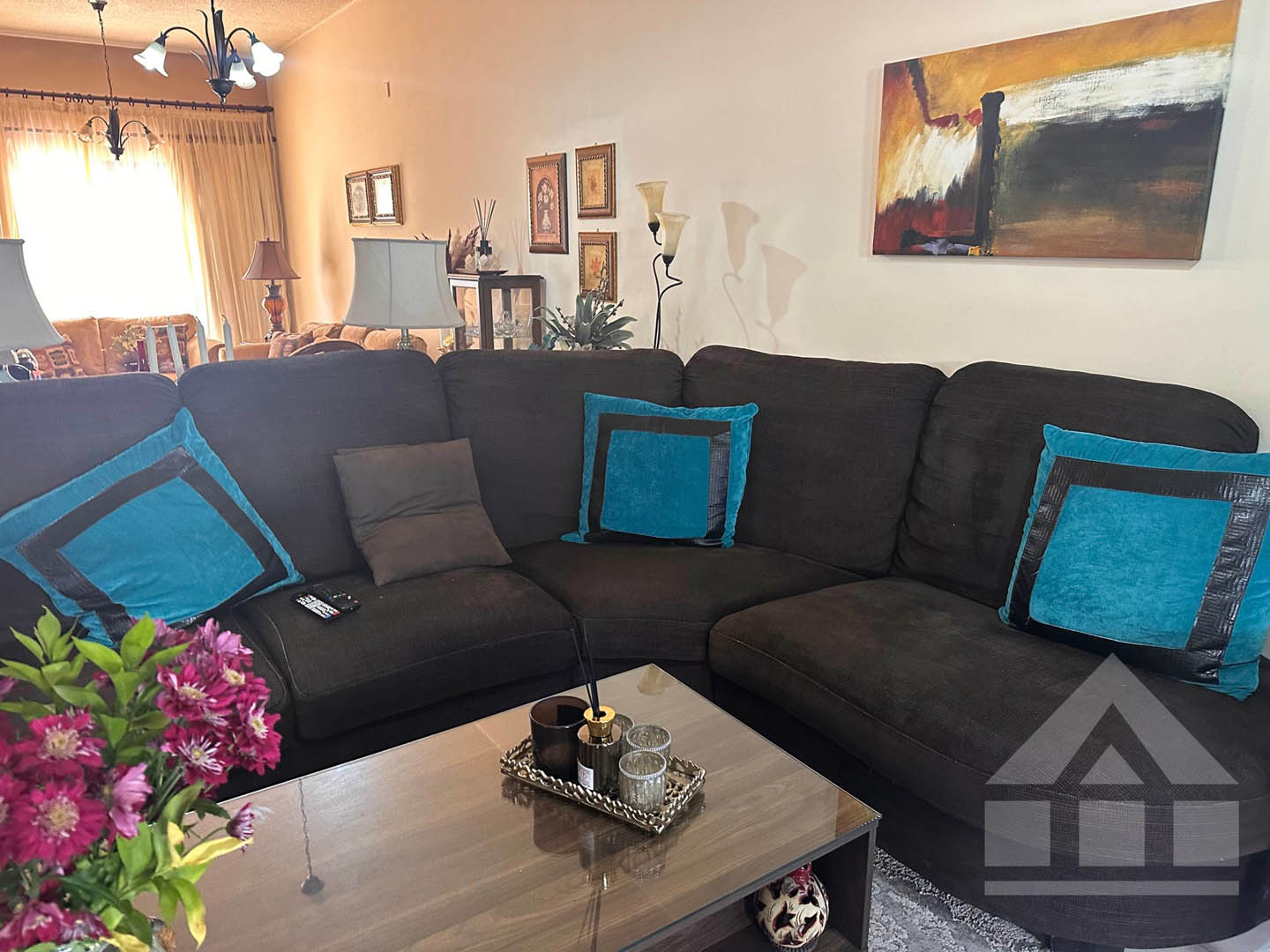 new-house-for-sale-larnaca-cyprus6 3-Bedroom House with a Cozy Internal Courtyard and Covered Veranda