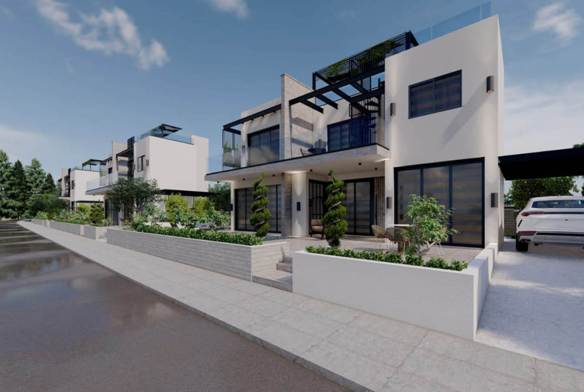 New 3-Bedroom Villa with a Private Pool and Rooftop Retreat