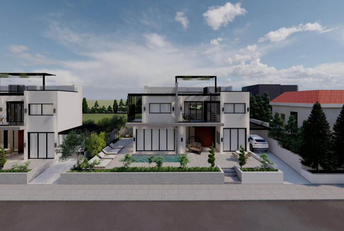 3-Bedroom Villa with a Private Pool and Panoramic Rooftop Terrace